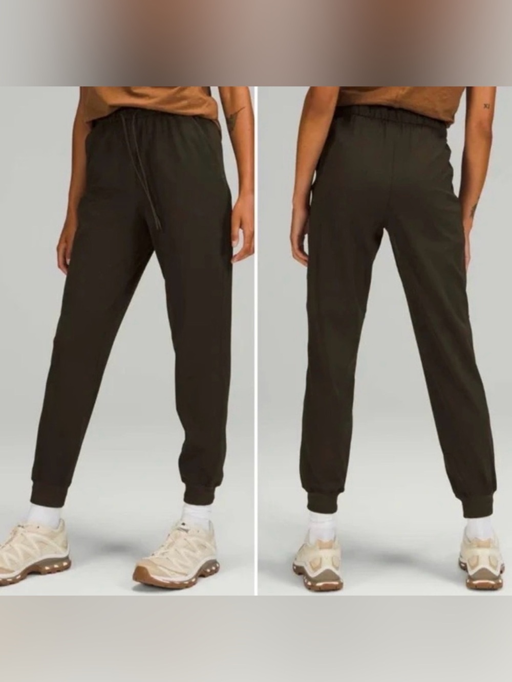 Lululemon Women’s Keep Moving Jogger Olive Green Size 6 High-Rise Luxtreme Pant